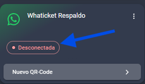 Como reconectar o WhatsApp lendo o QR Code de novo no Whaticket