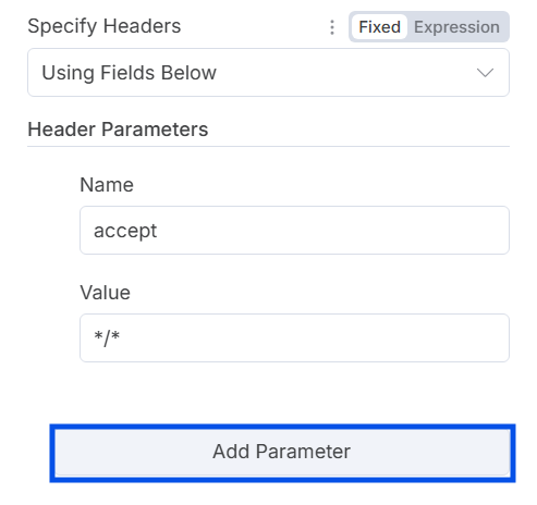 Encabezado Authorization con el token Bearer en el nodo HTTP de n8n