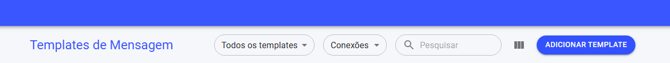 Como clicar em Adicionar template na Whaticket